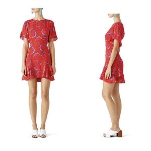tanya taylor red dress